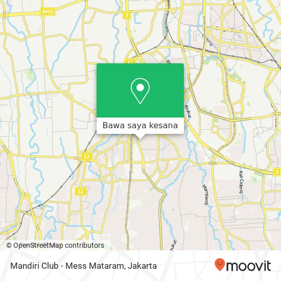 Peta Mandiri Club - Mess Mataram