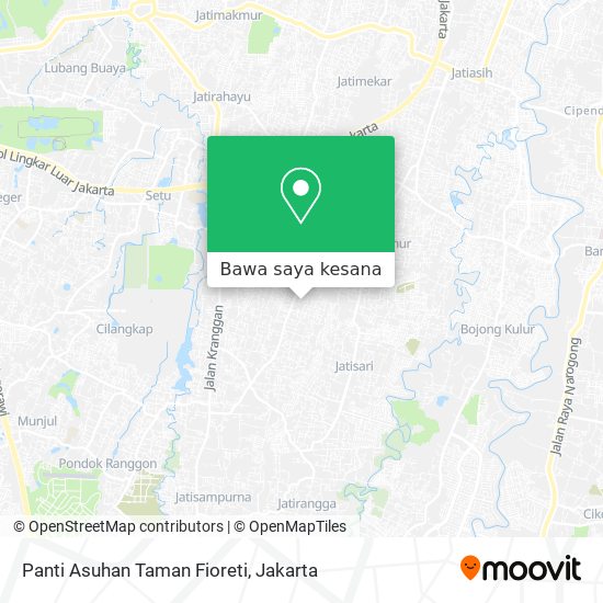 Peta Panti Asuhan Taman Fioreti