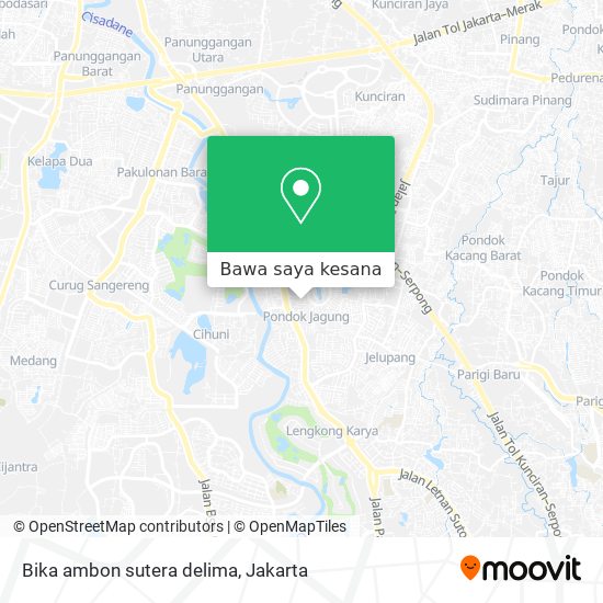 Peta Bika ambon sutera delima