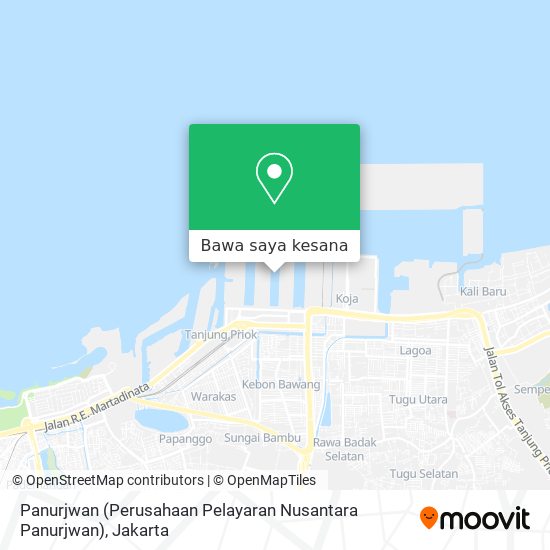 Peta Panurjwan (Perusahaan Pelayaran Nusantara Panurjwan)