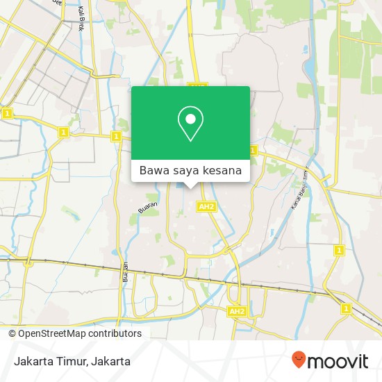 Peta Jakarta Timur