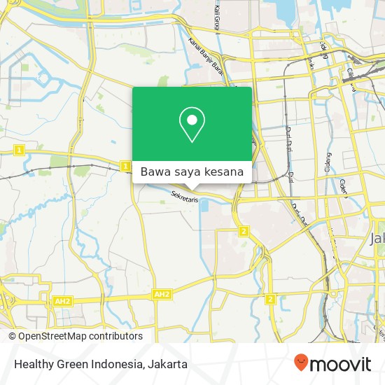 Peta Healthy Green Indonesia