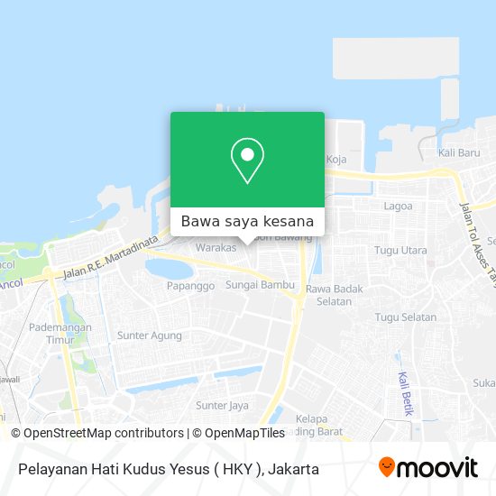 Peta Pelayanan Hati Kudus Yesus ( HKY )