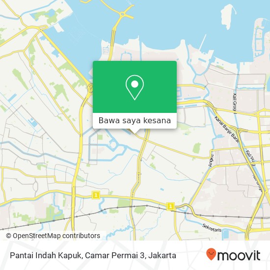 Peta Pantai Indah Kapuk, Camar Permai 3