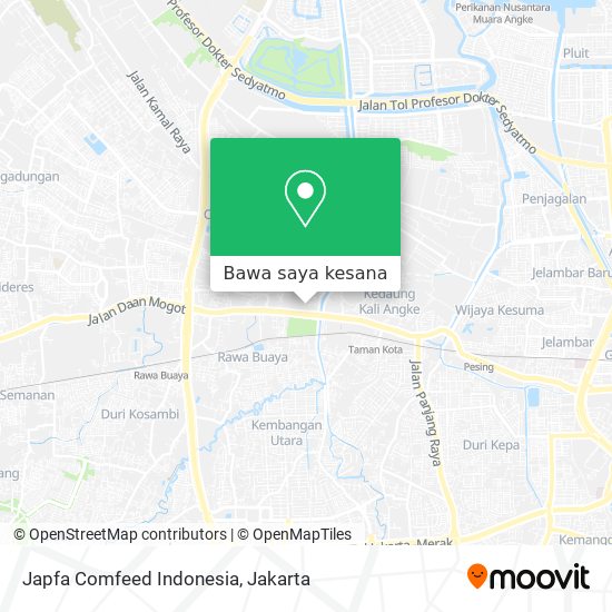 Peta Japfa Comfeed Indonesia