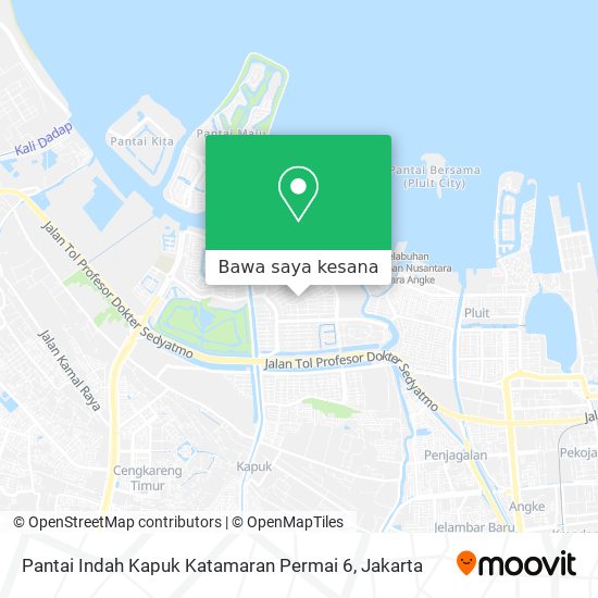 Peta Pantai Indah Kapuk Katamaran Permai 6