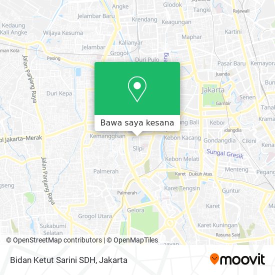 Peta Bidan Ketut Sarini SDH