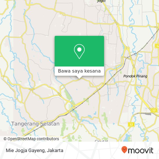 Peta Mie Jogja Gayeng