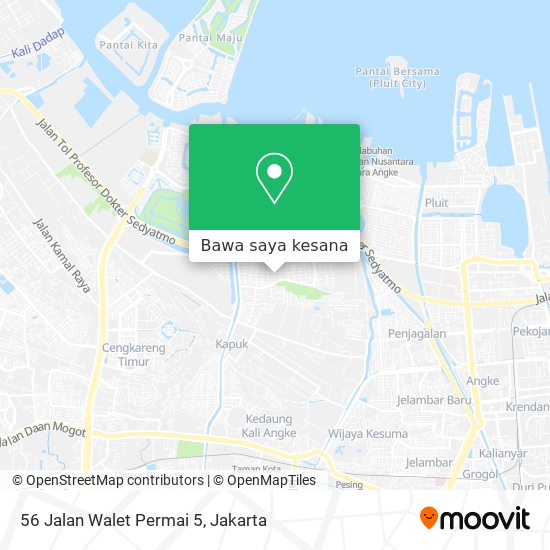 Peta 56 Jalan Walet Permai 5