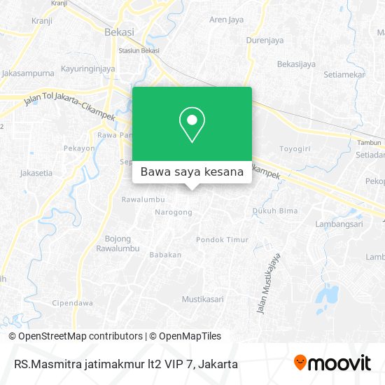 Peta RS.Masmitra jatimakmur lt2 VIP 7