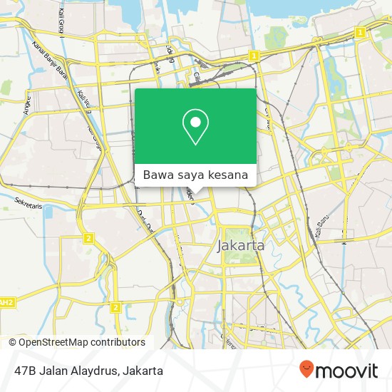 Peta 47B Jalan Alaydrus