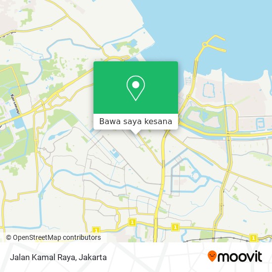 Peta Jalan Kamal Raya