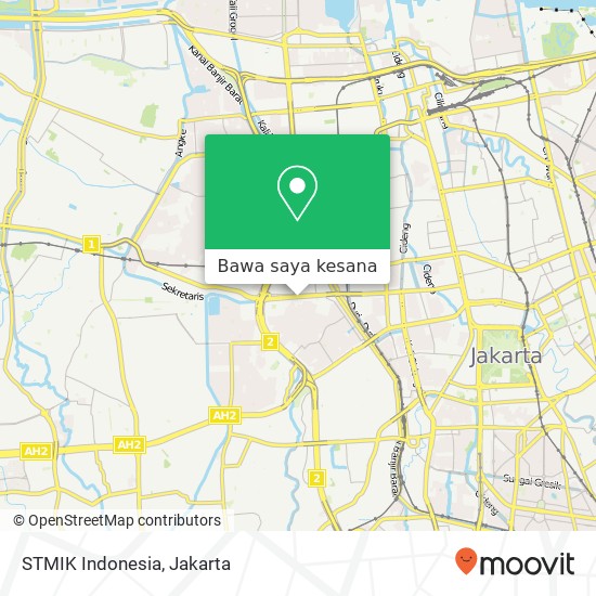 Peta STMIK Indonesia