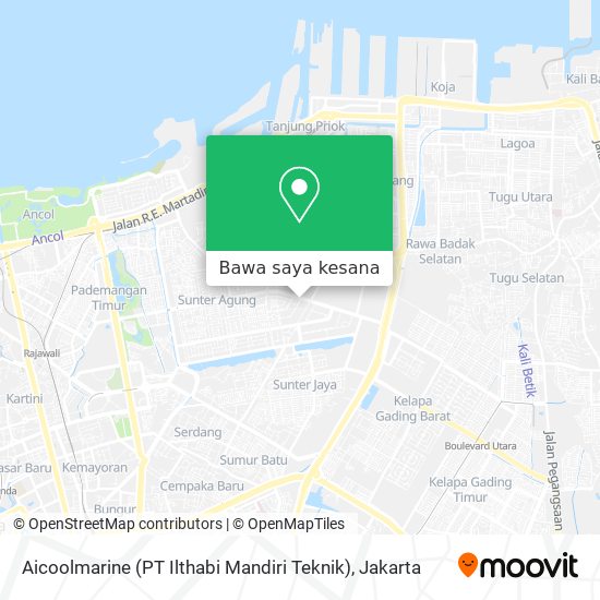 Peta Aicoolmarine (PT Ilthabi Mandiri Teknik)