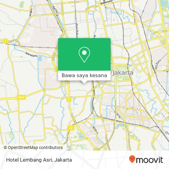 Peta Hotel Lembang Asri
