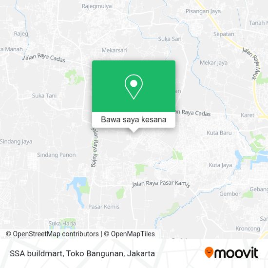 Peta SSA buildmart, Toko Bangunan