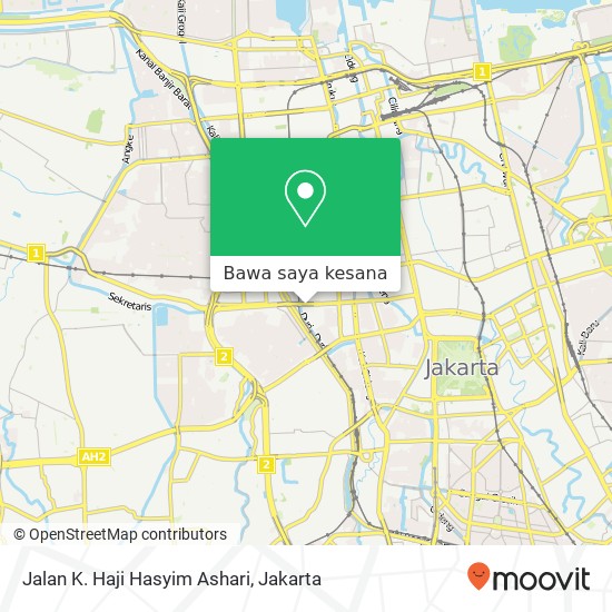 Peta Jalan K. Haji Hasyim Ashari