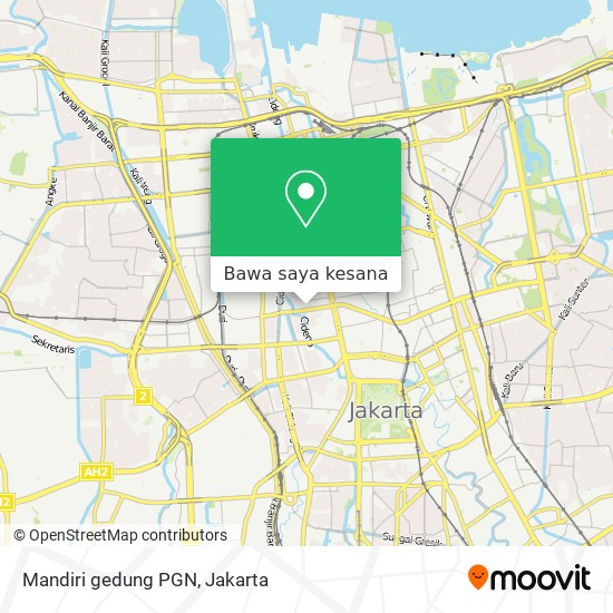 Peta Mandiri gedung PGN