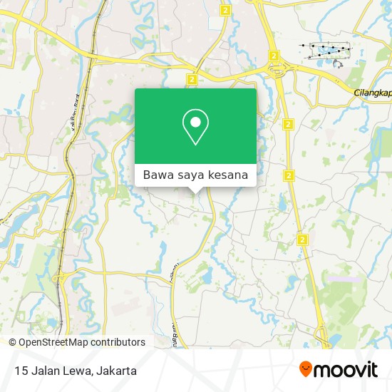 Peta 15 Jalan Lewa