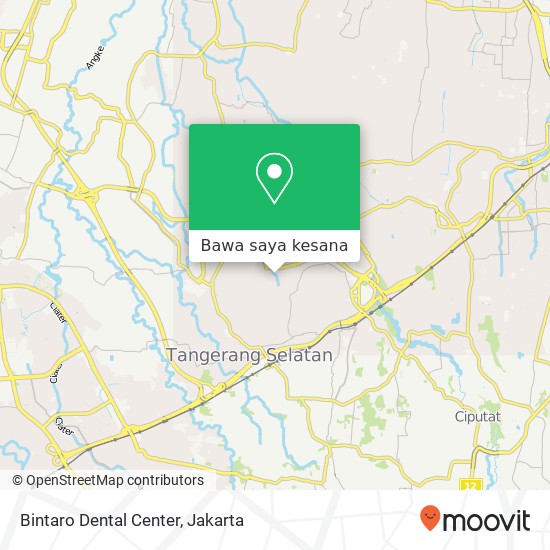 Peta Bintaro Dental Center