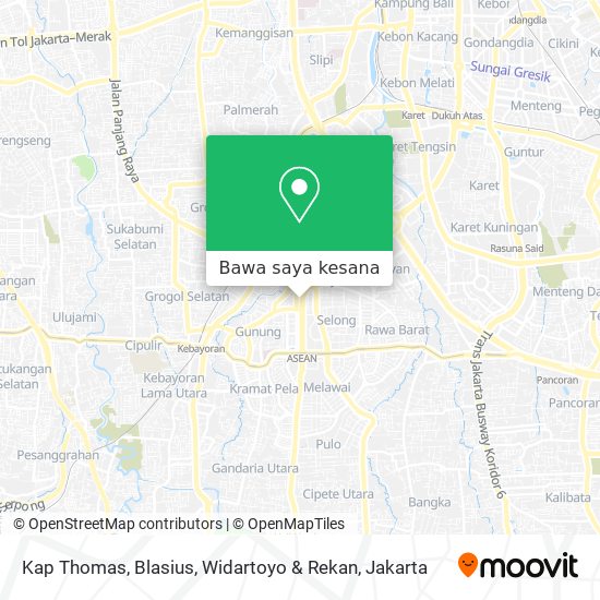 Peta Kap Thomas, Blasius, Widartoyo & Rekan