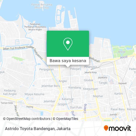 Peta Astrido Toyota Bandengan