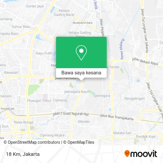 Peta 18 Km