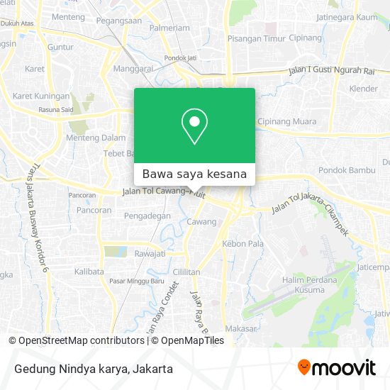 Peta Gedung Nindya karya