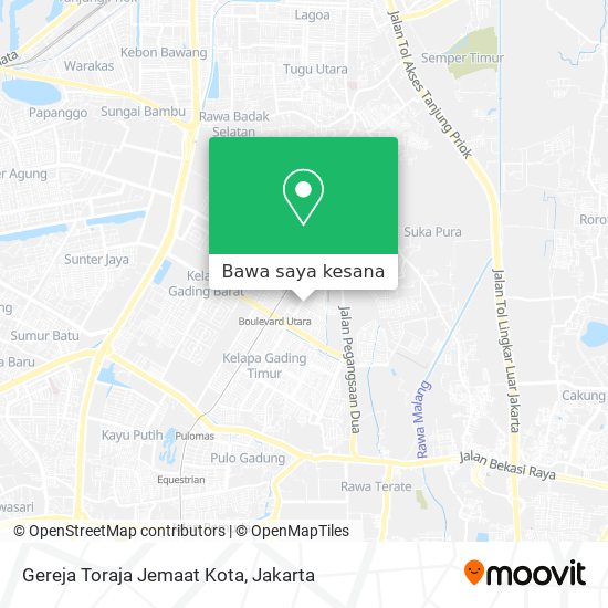 Peta Gereja Toraja Jemaat Kota