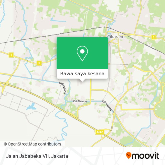 Peta Jalan Jababeka VII