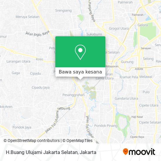 Peta H.Buang Ulujami Jakarta Selatan