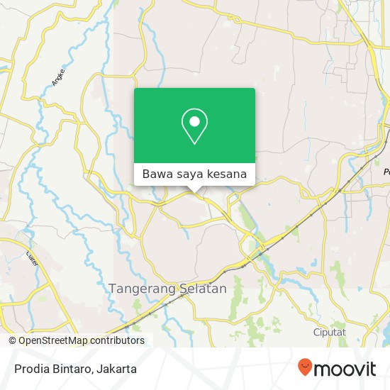 Peta Prodia Bintaro