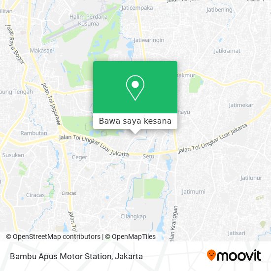 Peta Bambu Apus Motor Station