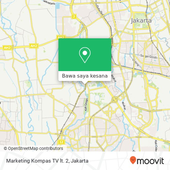 Peta Marketing Kompas TV lt. 2