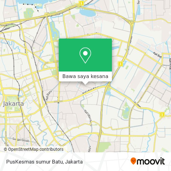 Peta PusKesmas sumur Batu