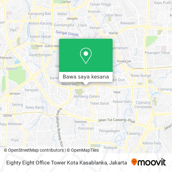 Peta Eighty Eight Office Tower Kota Kasablanka