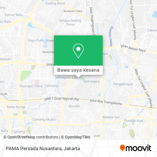 Peta PAMA Persada Nusantara