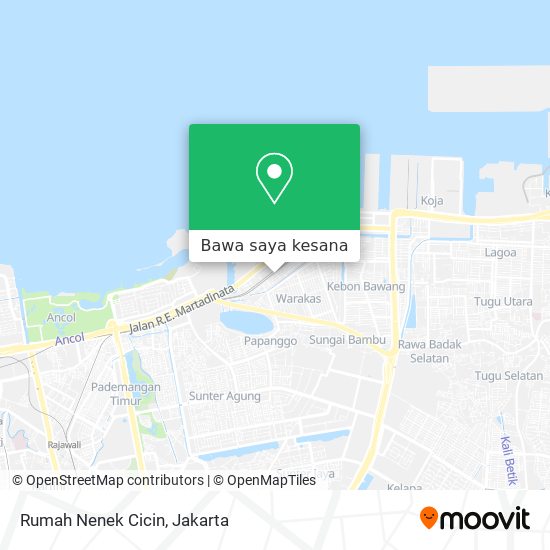 Peta Rumah Nenek Cicin