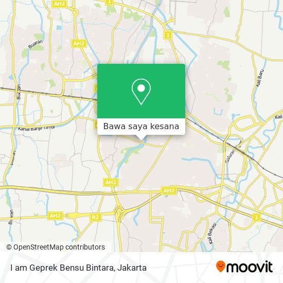 Peta I am Geprek Bensu Bintara