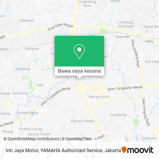 Peta Inti Jaya Motor, YAMAHA Authorized Service