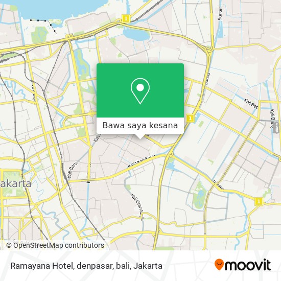 Peta Ramayana Hotel, denpasar, bali