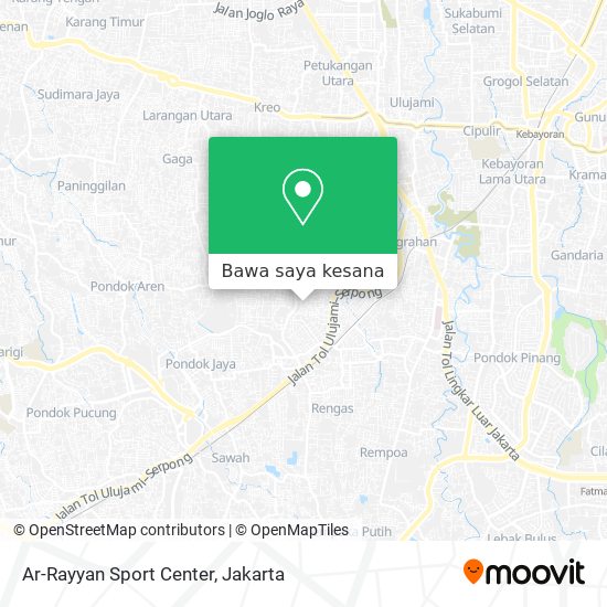 Peta Ar-Rayyan Sport Center