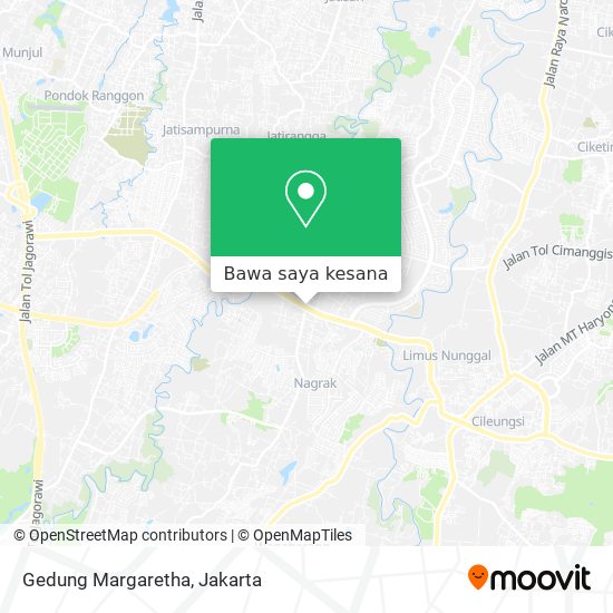 Peta Gedung Margaretha