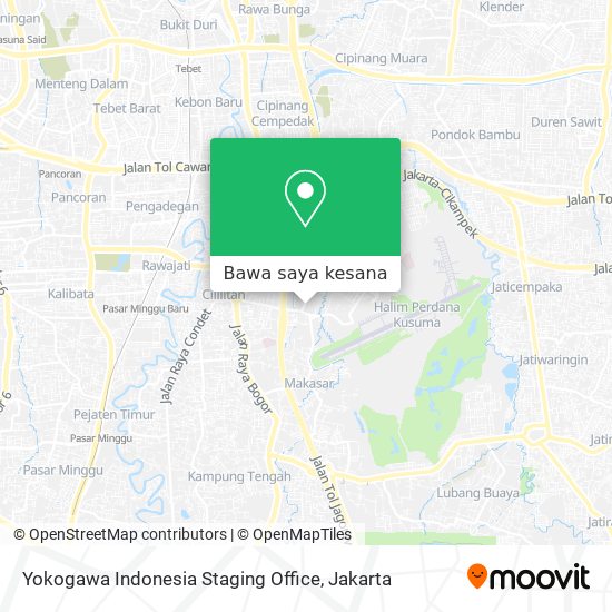 Peta Yokogawa Indonesia Staging Office