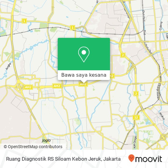 Peta Ruang Diagnostik RS Siloam Kebon Jeruk