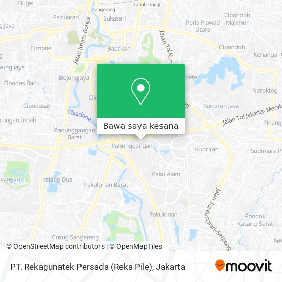 Peta PT. Rekagunatek Persada (Reka Pile)