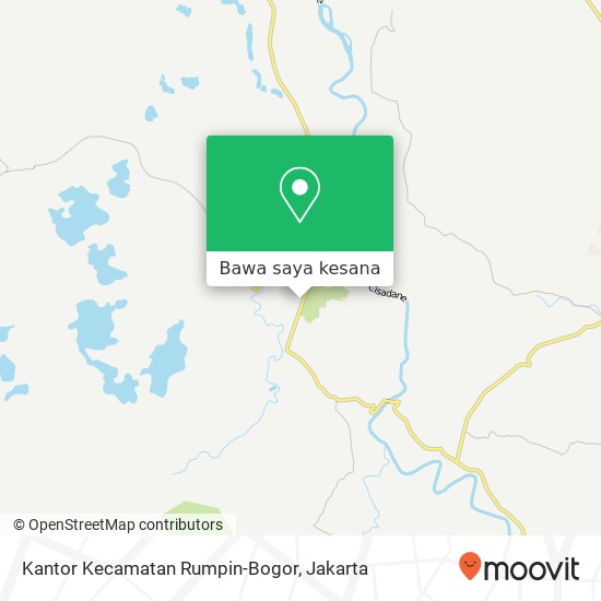 Peta Kantor Kecamatan Rumpin-Bogor