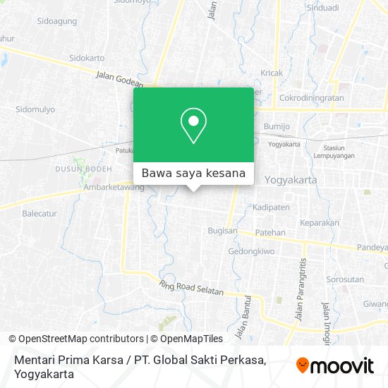 Peta Mentari Prima Karsa / PT. Global Sakti Perkasa