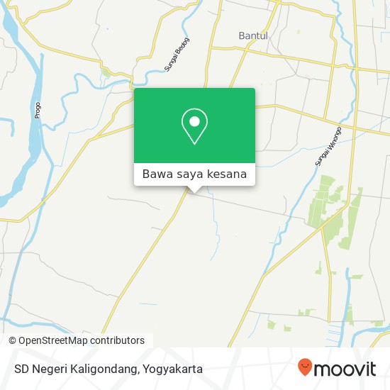 Peta SD Negeri Kaligondang