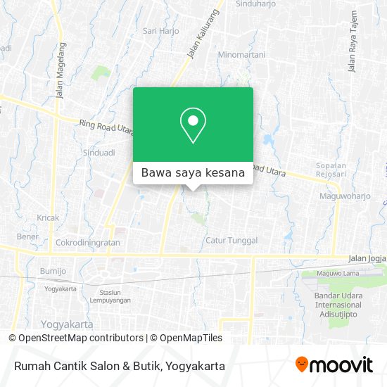 Peta Rumah Cantik Salon & Butik